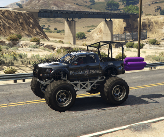 Police Rocket Car (tcrp06)