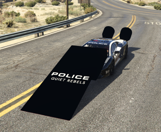Police Rocket Car (tcrp07)