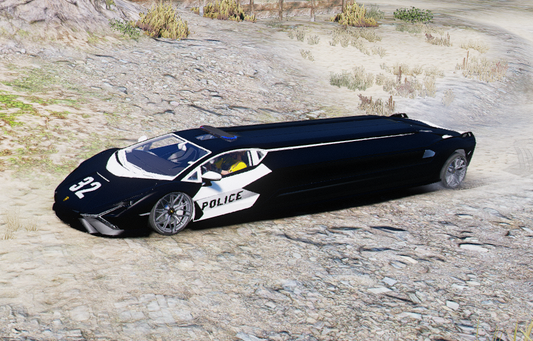 Long Police Car (lpg3)
