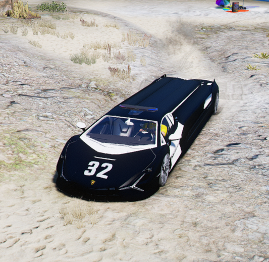 Long Police Car (lpg3)