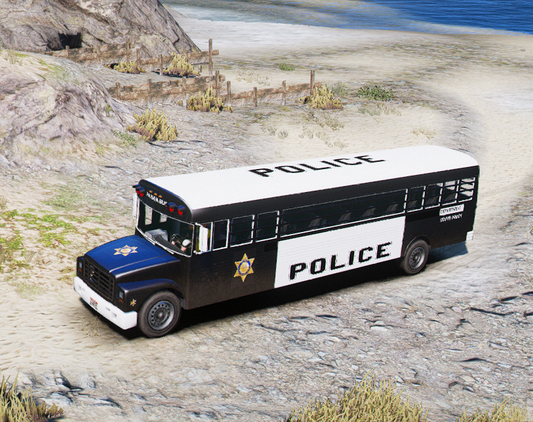 Long Police Car (lpg5)