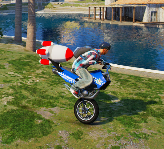 Police Rocket Bike 02