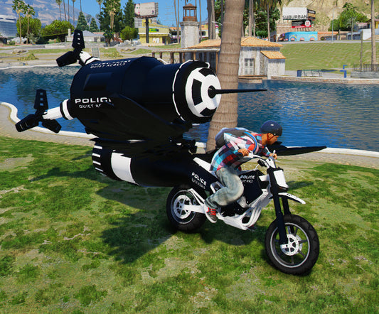Police Rocket Bike 08