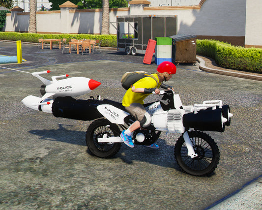 Police Rocket Bike 07