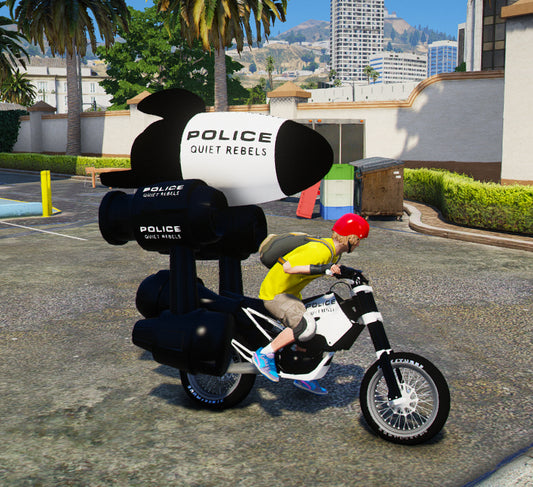 Police Rocket Bike Enemy