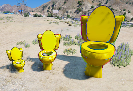 Skibidi Toilet Props