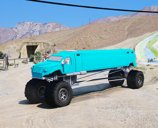 lscar01 Long Submarine Car