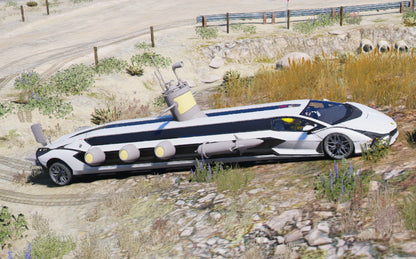 lscar07 Long Submarine Car