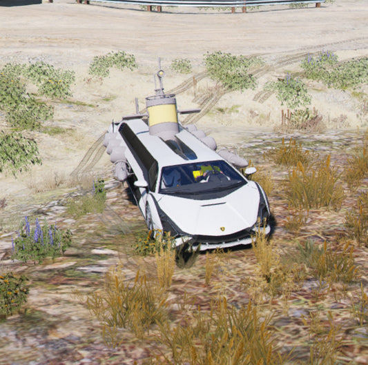 lscar07 Long Submarine Car