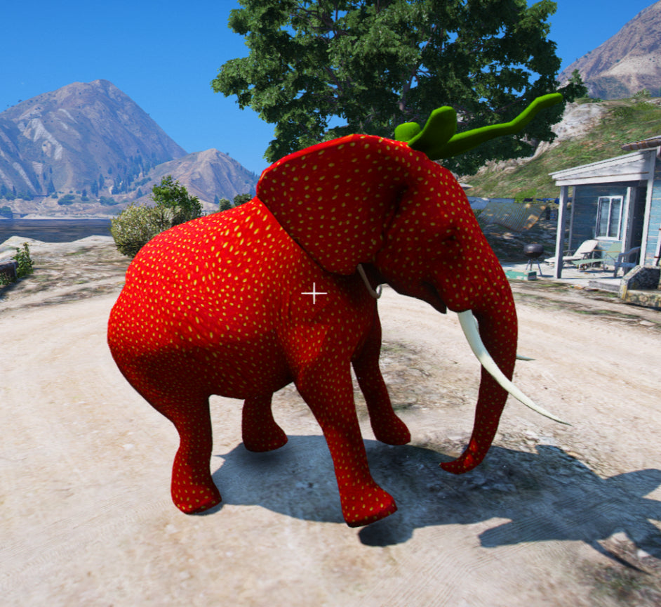 Italian Brainrot Strawberry Elephant