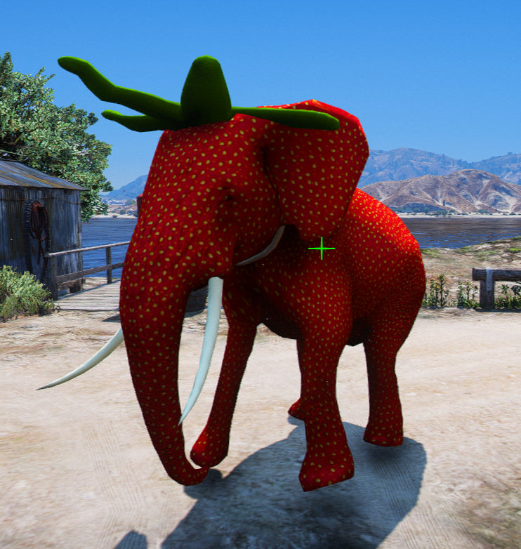 Italian Brainrot Strawberry Elephant