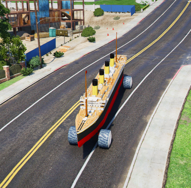 Titanic Car 01