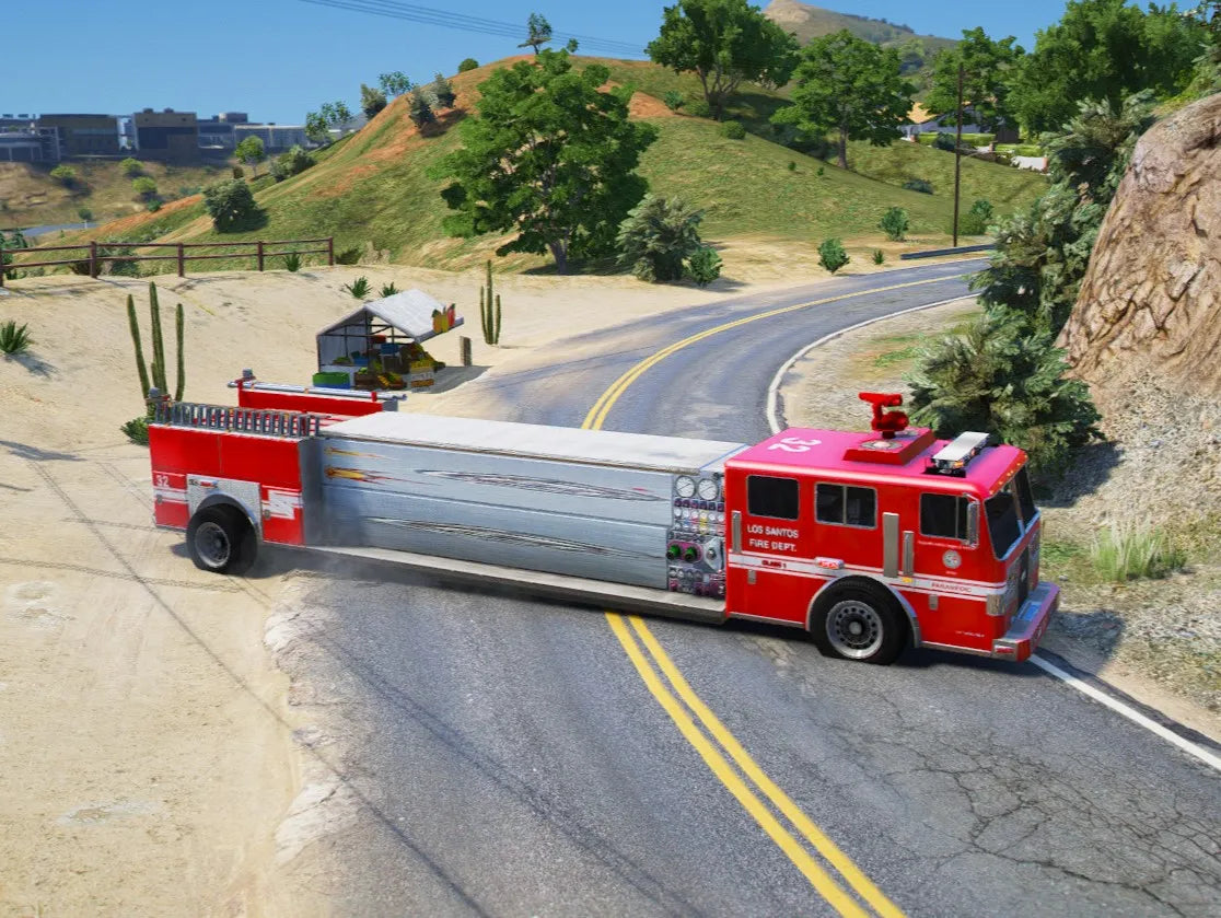 Firetruck Long 01