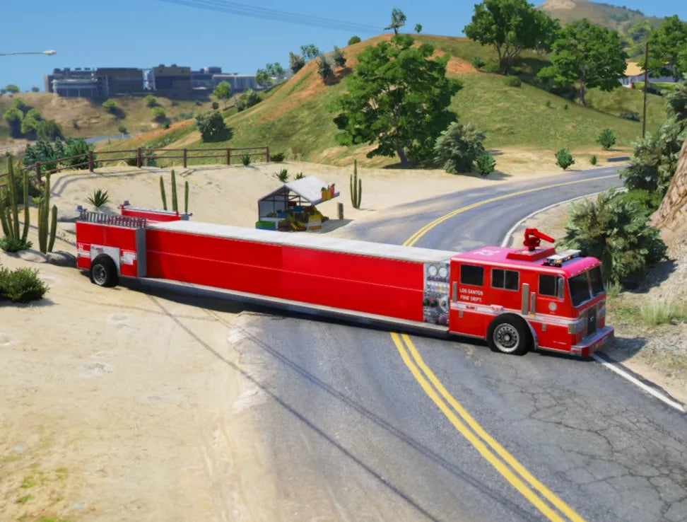 Firetruck Long 02