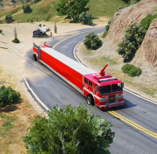 Firetruck Long 03