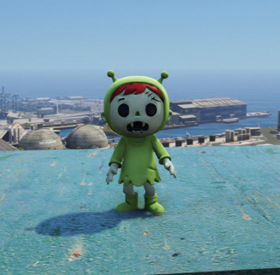 Pocoyo Zombie girl