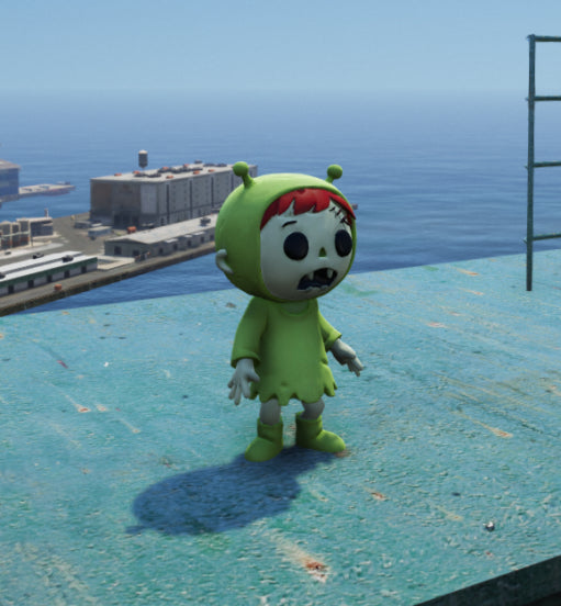 Pocoyo Zombie girl