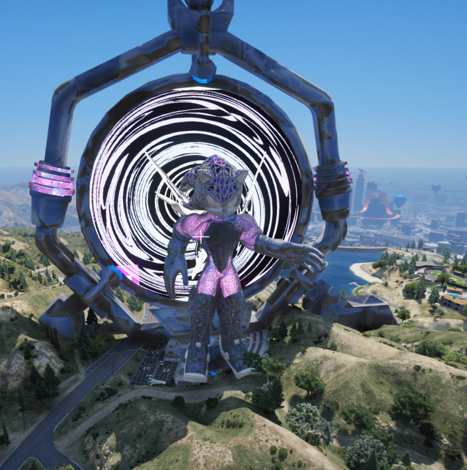 Ligth Speed Statue