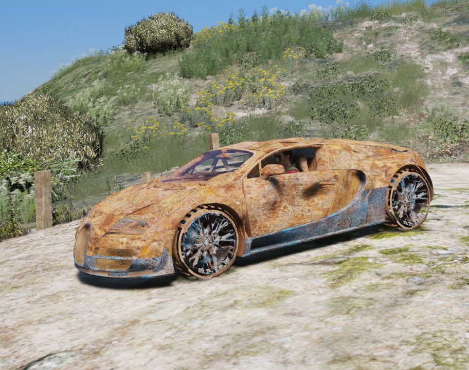 Rusty 5 bugatti