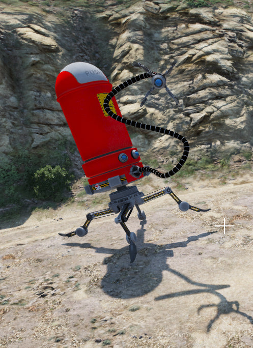 Sonic Eggman Trash Statue Mid