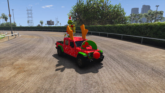 Santa Merry Christmas Car 3