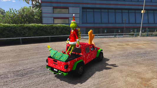 Santa Merry Christmas Car 3