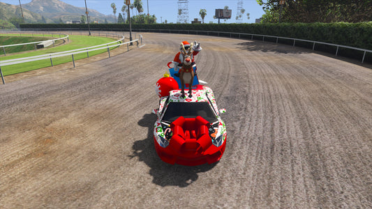 Santa Merry Christmas Car 4