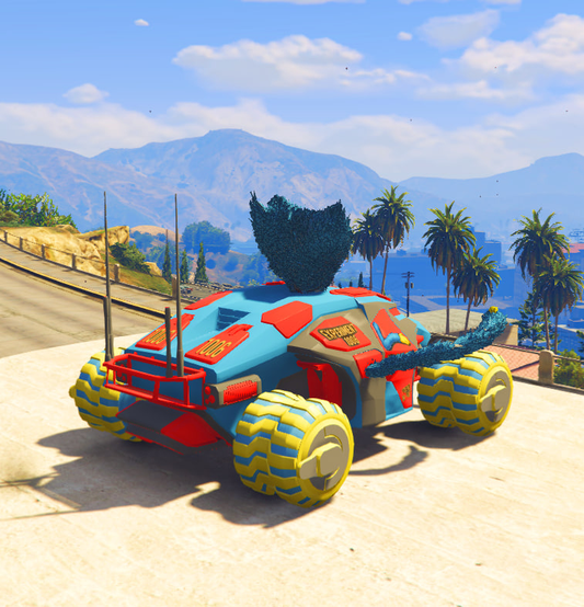 Poppy Playtime Huggy Wuggy Car