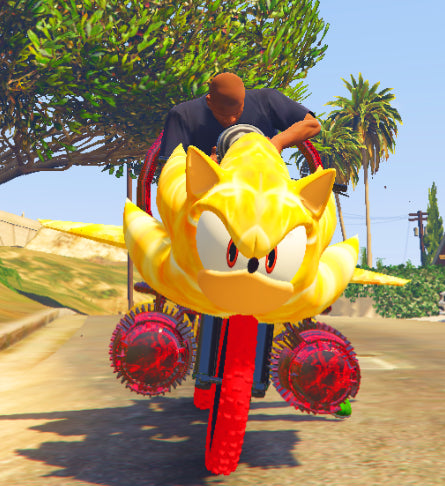 Sonic Bike Fire 03
