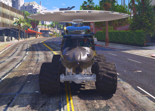 Helicopter Car