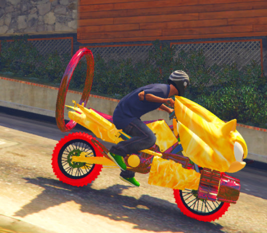 Sonic Bike Fire 03
