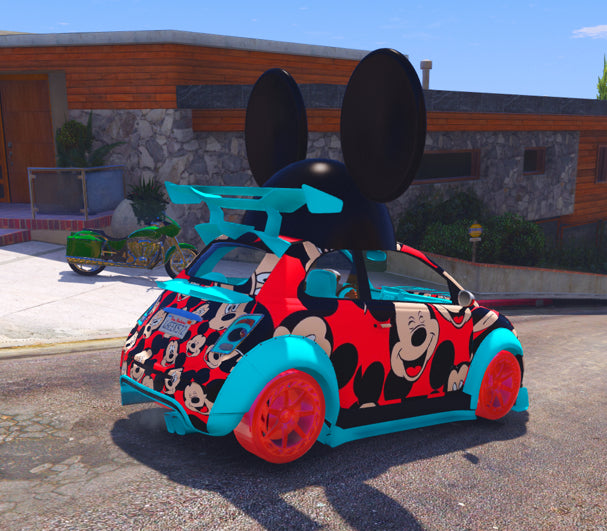 Mickey car 01