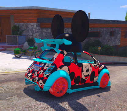 Mickey car 01
