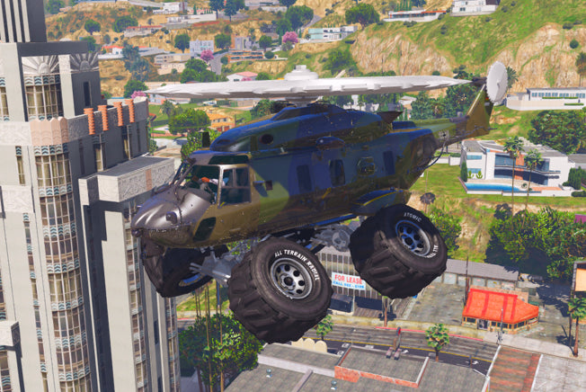 Helicopter Car FLY