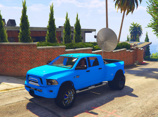 Blue suv