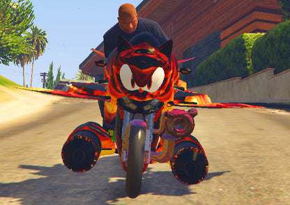 Sonic Bike Fire 04
