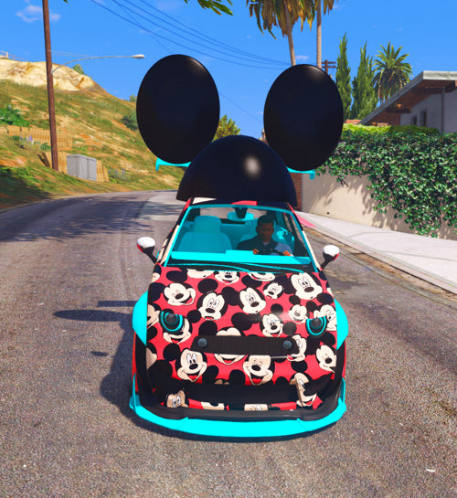 Mickey car 01