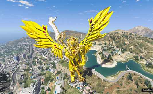 Shadow Gold Statue