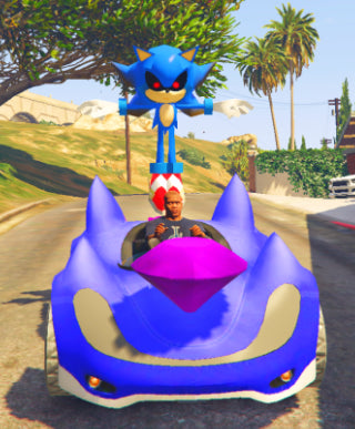 Sonic.exe car 2
