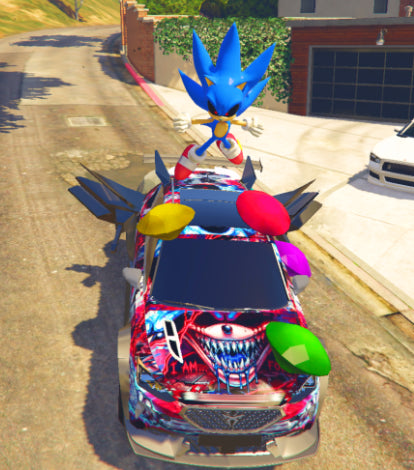 Sonic.exe car 4