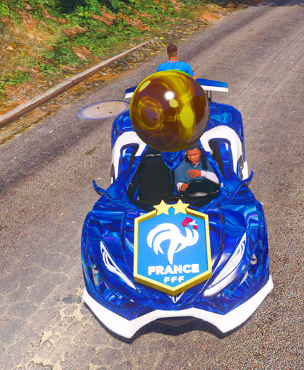 Mbappe francia car