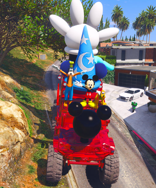 Mickey car 04