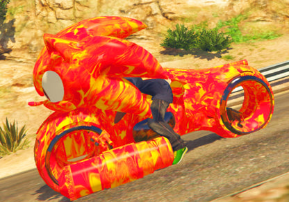 Sonic Bike Fire 05