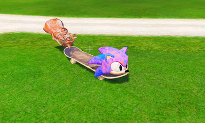 Sonic Skate Board 1