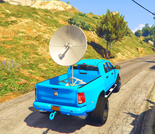 Blue suv