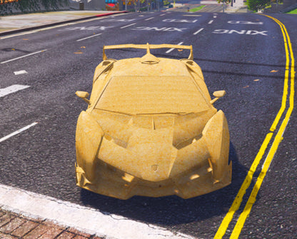 Lambo Cardboard
