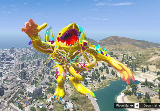 Megalodon Statue