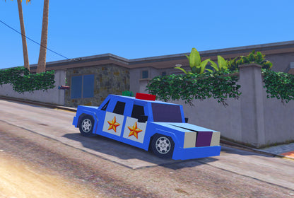 Minecraft Police Car