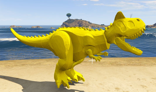 Lego Trex Yellow