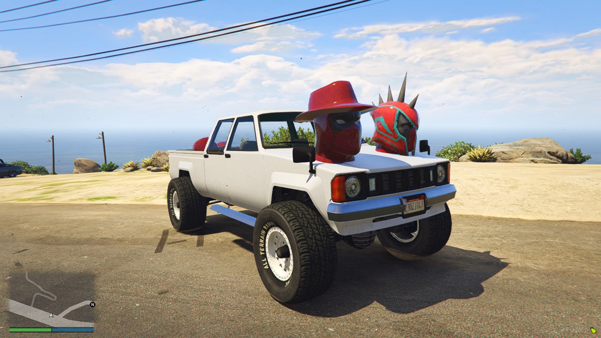 Deadpool Head Car ZonZo Mods